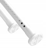 KARNISZ REGULOWANY 110-160 CM Ø32 MM BIAŁY MEISENBERG