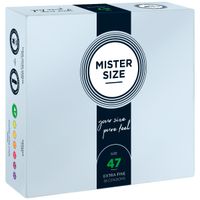 47 mm condoms 36 pieces mister.size