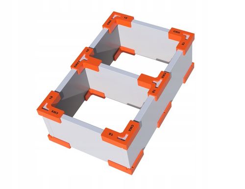 ZESTAW UCHWYT STOLARSKI SZABLON DO MOCOWANIA KORPUSÓW PŁYT Lx8 SZT Tx4 na Arena.pl