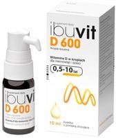 Ibuvit D600 Witamina d dla dzieci krople 10 ml