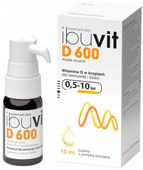 Ibuvit D600 Witamina d dla dzieci krople 10 ml