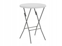 STÓŁ KOKTAJLOWY BANKIETOWY CATERINGOWY SKŁADANY WYSOKI TECHNICA