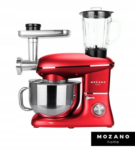 ROBOT KUCHENNY PLANETARNY MIKSER BLENDER DO MIĘSA 4w1 MISA 6,2L + PRZEPISY na Arena.pl