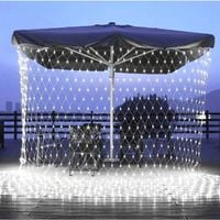 SIEC KURTYNA LEDOWA 320 LAMPEK LED 3M X 2M ZIMNY BIALY
