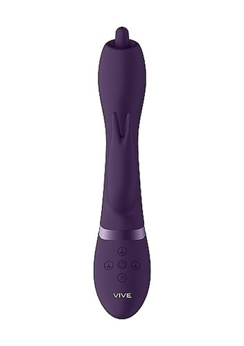 Wibrator Nilo - Pinpoint Rotating G-spot Rabbit - Purple na Arena.pl