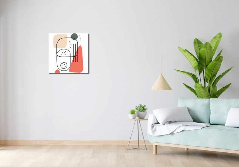 Obraz 50x50cm Przestrzenność zdjęcie 2
