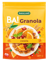 Bakalland BA! Granola z żurawiną 300 g
