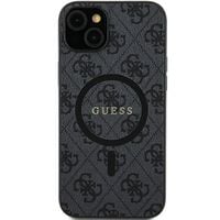 Guess GUHMS24SG4GFRK S24 S921 czarny/black hardcase 4G Collection Leather