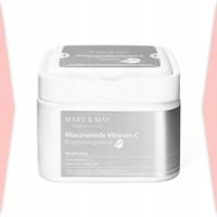 Mary&May Niacinamide + Vitamin C Maski w Płachcie Koreańskie Rozjaśniające