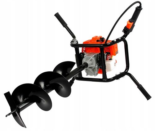 WIERTNICA GLEBOWA ŚWIDER SPALINOWY 2-OSOBOWY + 3 WIERTŁA 10/15/20CM + OLEJ na Arena.pl