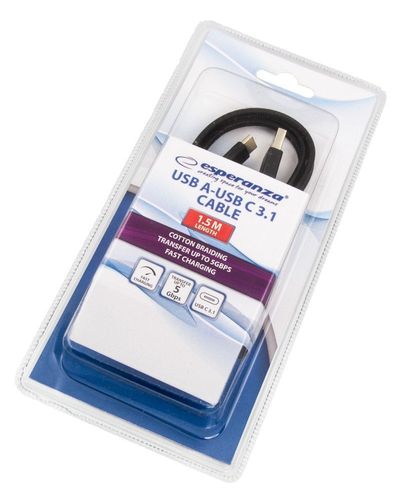 KABEL USB 3.0 TYP C 1.5M OPLOT CZARNY na Arena.pl