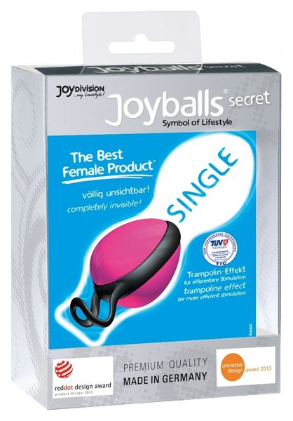 Joyballs Secret Single (Róż/Czerń) zdjęcie 1