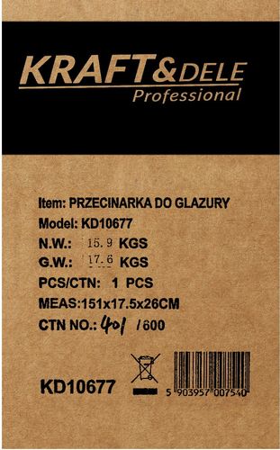 przecinarka do glazury 48" / 1200mm kd10677 na Arena.pl