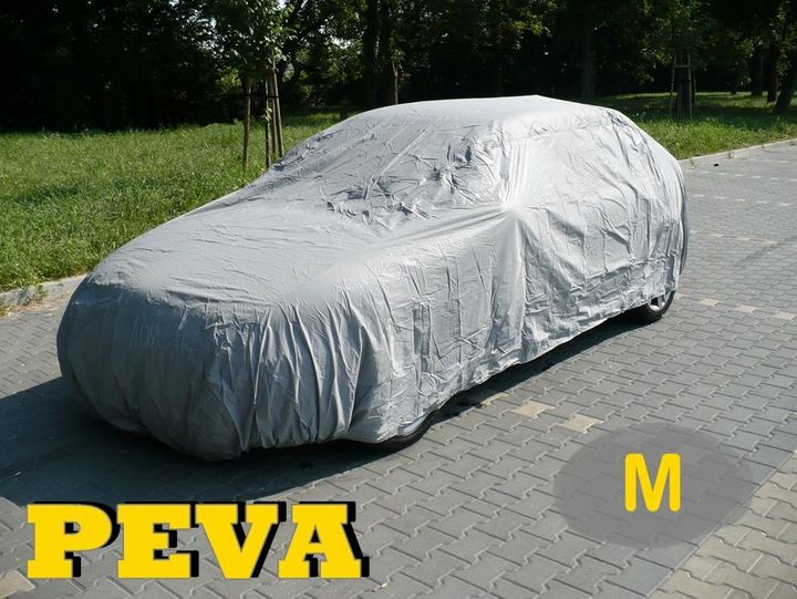 PLANDEKA AUTO POKROWIEC NA SAMOCHÓD PEVA 1-WAR. M zdjęcie 8