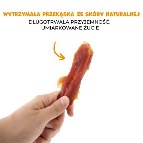 Piers z kaczki filet na patyku przysmak przekąska dla psa naturalne 500g na Arena.pl