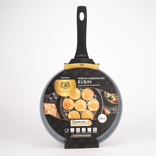 KOMPLET 4 PATELNI GRANITOWYCH INDUKCJA NON STICK na Arena.pl