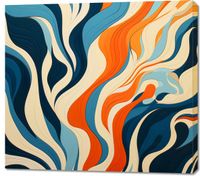 Obraz 100x90cm Oceaniczne Fale