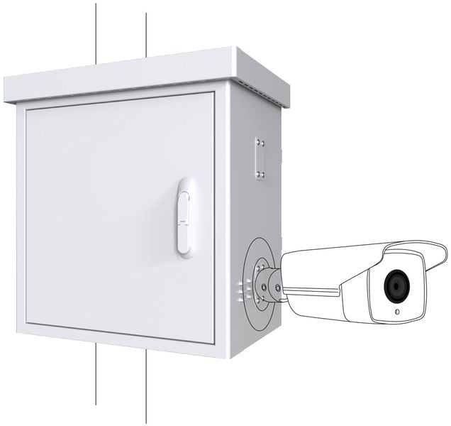 Lanview Maxi Radius Pole Mounted CCTV zdjęcie 1
