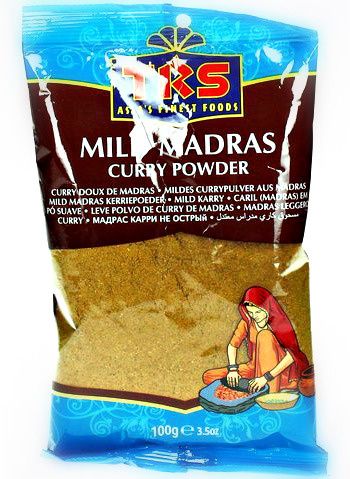 Curry Madras łagodne 100g - TRS zdjęcie 1