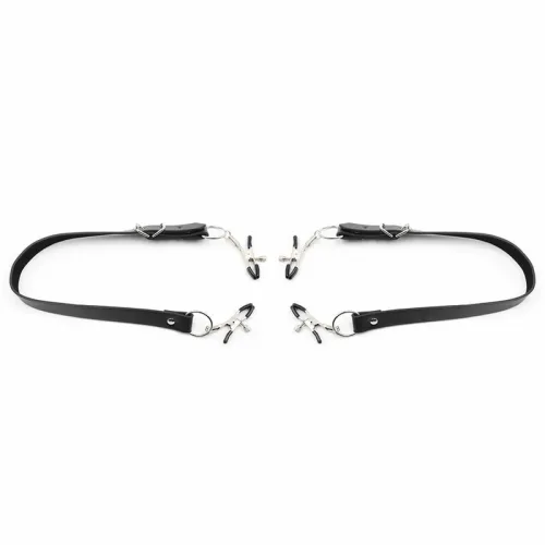 ohmama fetish - zaciski z regulowanymi paskami na uda, czarny na Arena.pl