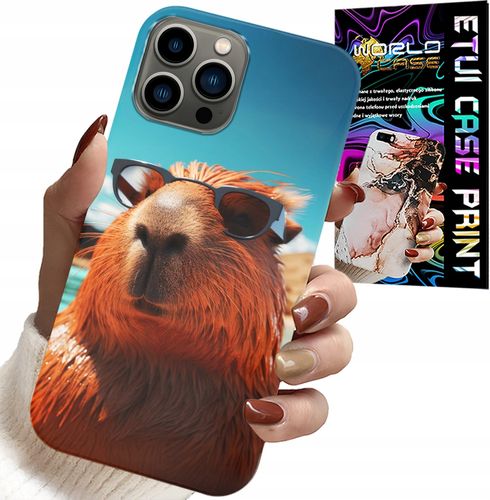 ETUI DO IPHONE 11 PRO - SŁODKA KAPIBARA, CAPIBARA CASE + SZKŁO na Arena.pl