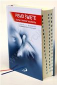 PISMO ŚWIĘTE STARY I NOWY TESTAMENT BIBLIA +KOMENT najnowszy dodruk folia