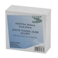tres kostka biała klejona 85 x 85 x 35