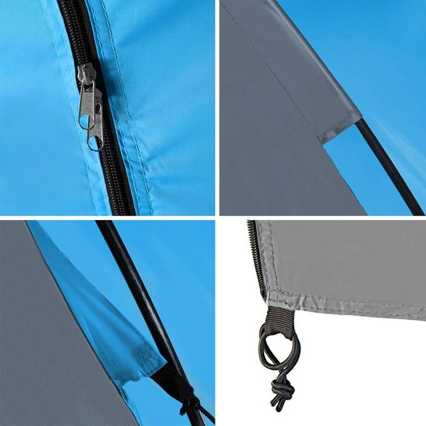 NILS Namiot Turystyczny Kempingowy 6 Osobowy Wodoodporny + Pokrowiec zdjęcie 4