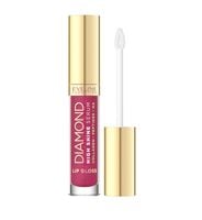 pielęgnujący błyszczyk -serum do ust cranberry eveline diamond