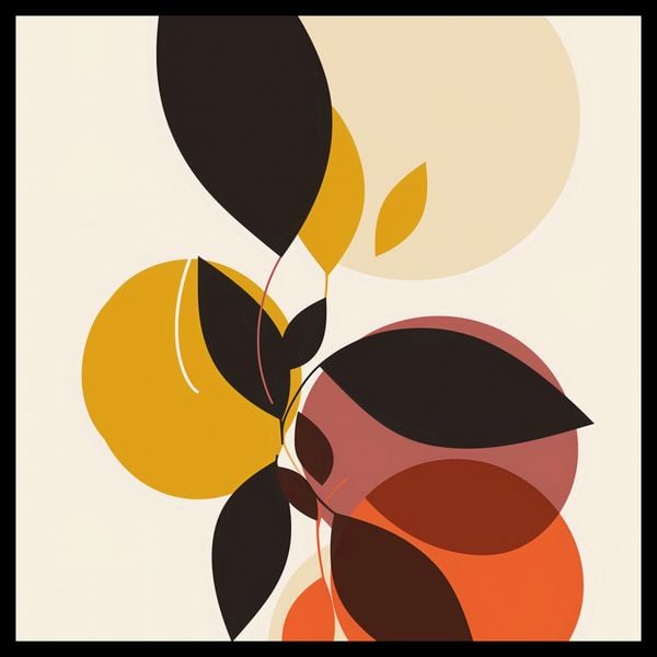 Plakat 40x40cm Brzask Złota zdjęcie 2