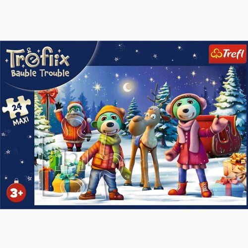puzzle 24 maxi trefliki lepia bałwana 14375 na Arena.pl