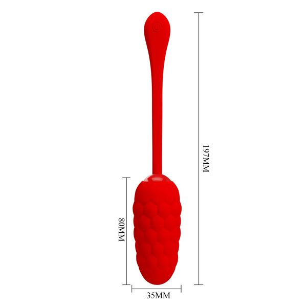 Pretty Love - Marina Egg Red 12 Vibration Functions zdjęcie 10