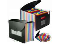 Teczka organizer na dokumenty a4 aktówka składana 25 przegródek