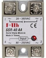 2 x Przekaźnik SSR 230V 40AA AC-AC Półprzewodnikowy Elektroniczny