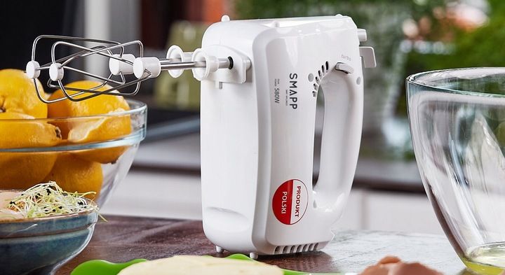 Mikser ręczny SMAPP 451.4 580 W biały + GRATIS zdjęcie 5