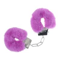 Classic Fluffy Handcuffs - Purple