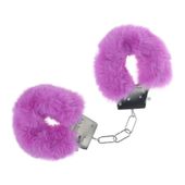 Classic Fluffy Handcuffs - Purple