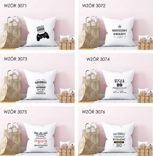 Poduszka z nadrukiem PREZENT NARODZINY LEGENDY na Arena.pl