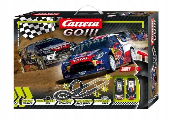 CARRERA GO!!! - SUPER RALLY 4, 9M zdjęcie 1