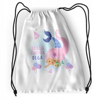 Plecak Sportowy Szkolny Dla Olgi Córki Dziecka Z Nadrukiem Ze Zdjęciem