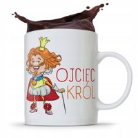 Kubek Na Dzień Ojca Dla Taty Król Ojciec Prezent Z Nadrukiem Ze Zdjęciem