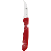 Zwilling TWIN Grip Nóż do obierania warzyw 5 cm czerwony