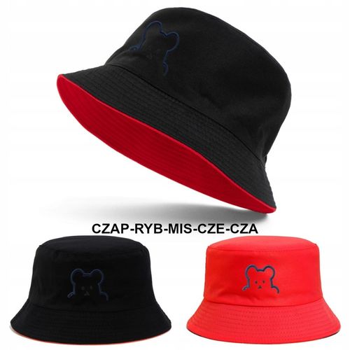 Kapelusz Dzieci Rybacki Bucket Hat Lato Dwustronny na Arena.pl