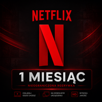 NETFLIX PREMIUM 1 MIESIĄC | Klucz Aktywacyjny | Pełny dostęp