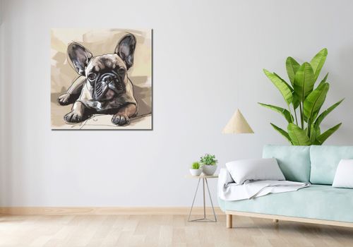 Obraz 90x90cm Zawsze Czeka na Arena.pl