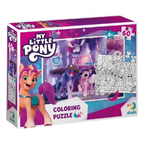 Puzzle Kolekcja 60 Elementów Puzzle 60 My Little Pony 2 In 1  200136 na Arena.pl