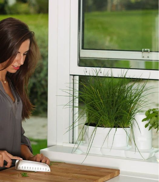 Ogródek domowy Minigarden Basic S Uno - biały zdjęcie 4