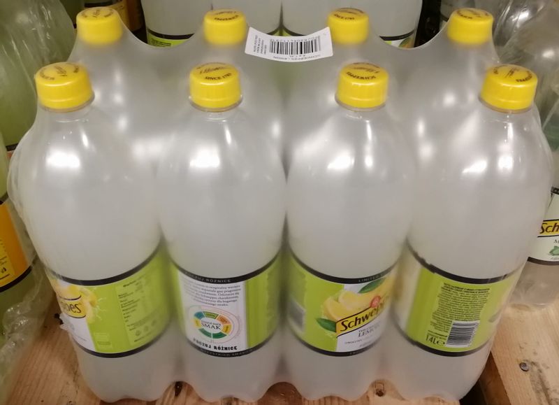 Schweppes 1,35l Lemon - karton zdjęcie 1