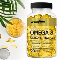 IRONFLEX OMEGA 3 ULTRA 90 kaps EPA 500 + DHA 250 KWASY TŁUSZCZOWE OLEJ RYBI