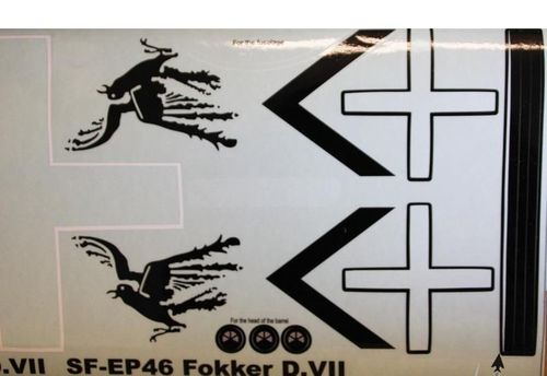 Fokker D.VII ARF czerwony na Arena.pl